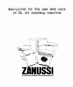 Zanussi Washer SL 24-page_pdf